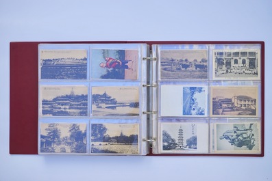 Een album met Chinese postkaarten, 19/20e eeuw